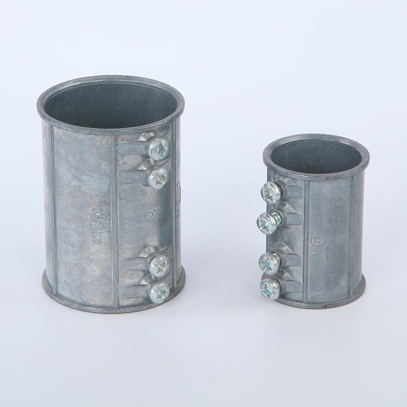 UL Listed EMT Connector 4" Zinc Die Casting Set Screw Type