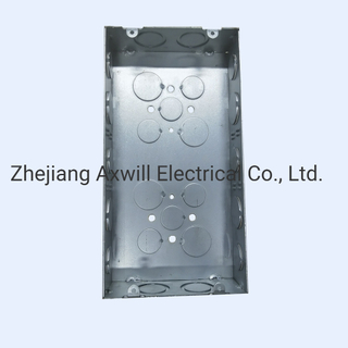 90 Cu. in. Switch Steel Outlet Box