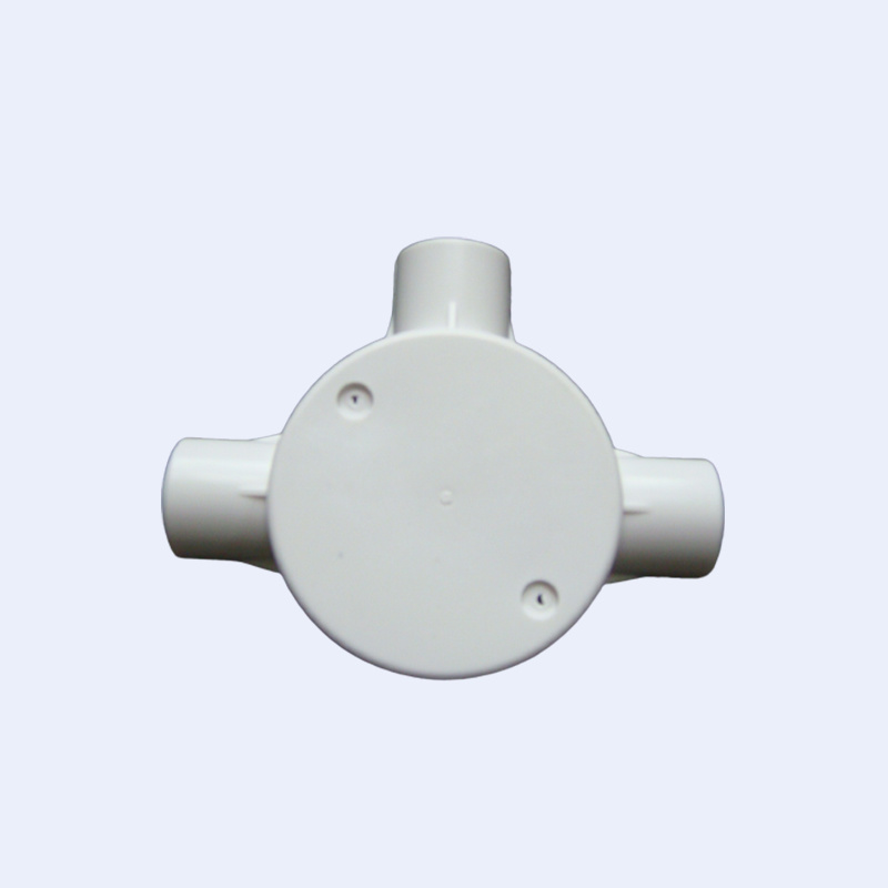 PVC Round Junction Box Cover 65mm Dia.