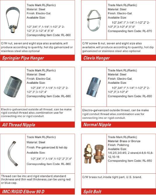 Steel UL Listed Clevis Hanger