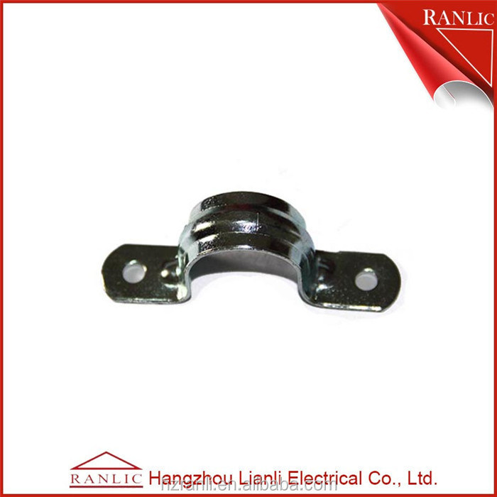 UL Listed IMC / Rgd Conduit Two Hole Strap Pipe Clamp