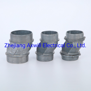 Offset Conduit Connector Zinc Die Casting