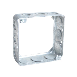 Square Conduit Steel Box Extension Ring