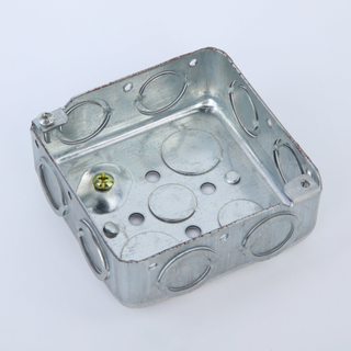 Grounding Terminal Square Steel Conduit Box