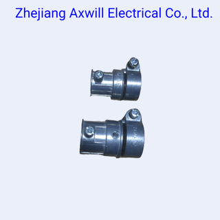 Duplex EMT to Flex Conduit Combination Connector