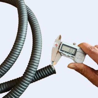 Hot DIP Steel Coil PVC Coated Flexible Conduit 3" 4"