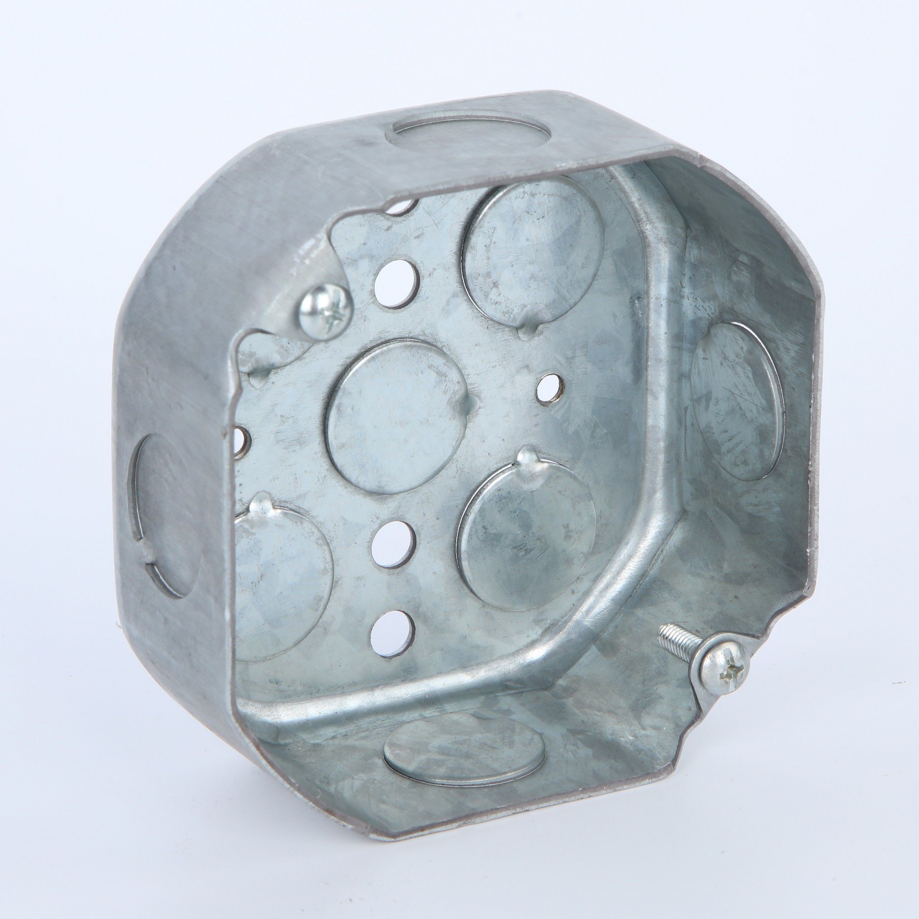 4 Square1/2 Inch Raised Duplex Receptacle Industrial Surface Cover