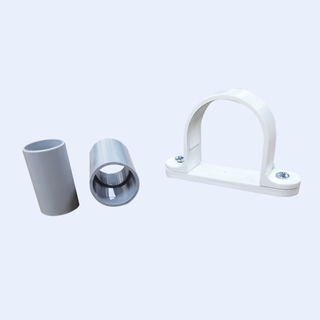 UPVC Conduit Coupler Grey White Black Colore