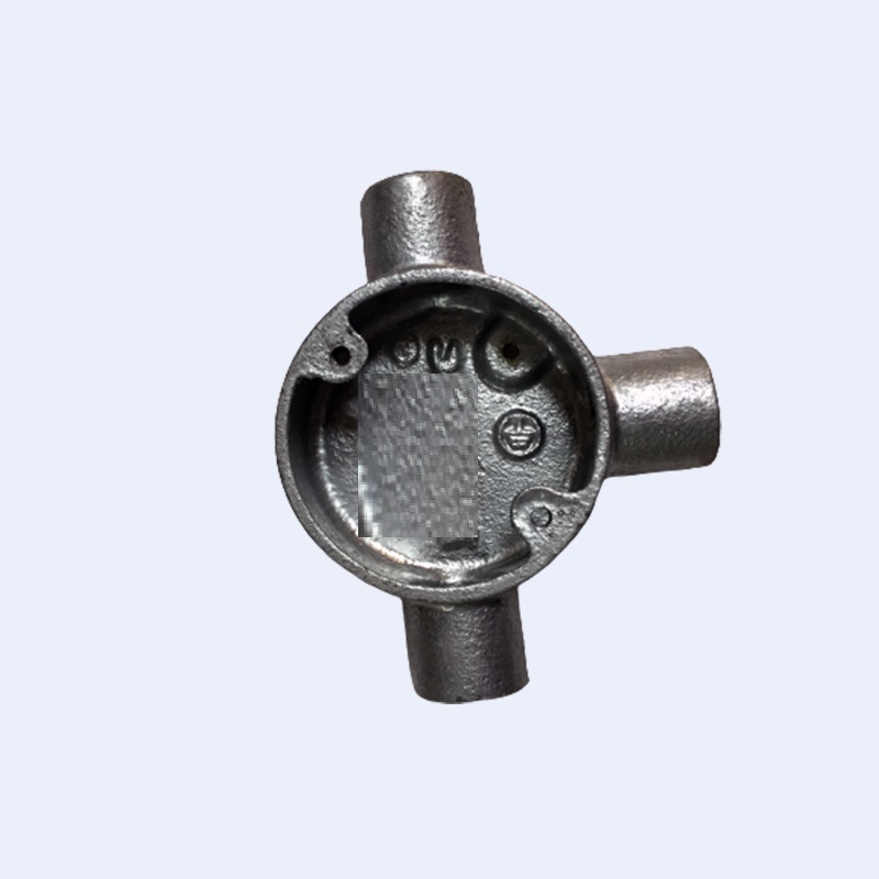 Malleable Junction Box Inspection Tee