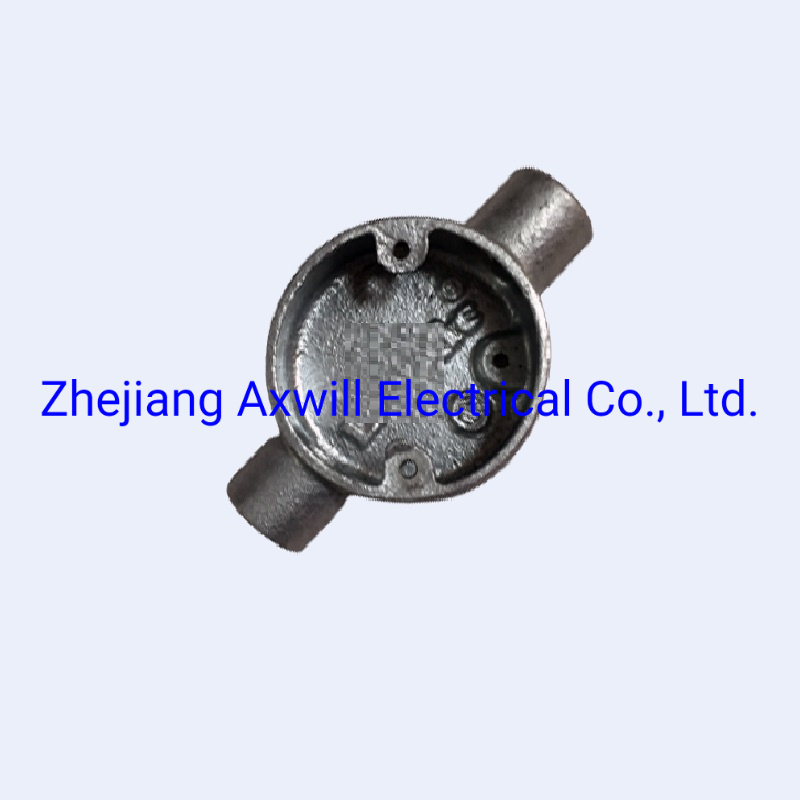 Four Way Malleable Circular Box 20mm-50mm