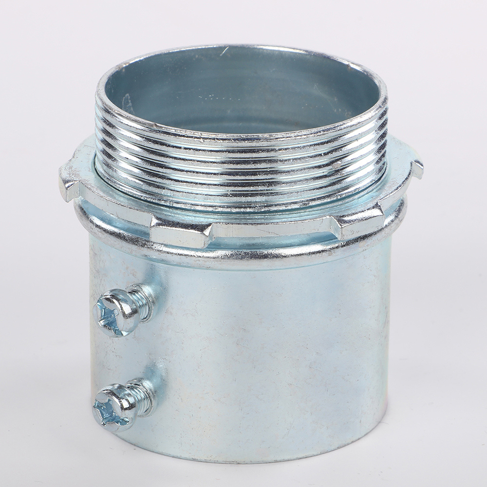 UL Listed EMT Connector Electro Galvanized 1/2" to 4"