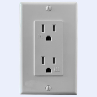 15A 125V AC GFCI Receptacles Duplex Tamper Resistant End of Life Monitoring Function