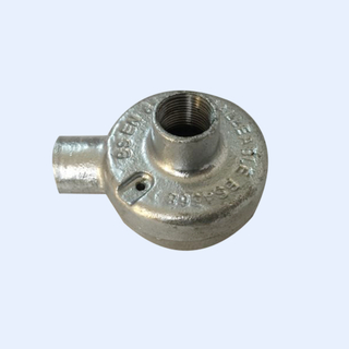 One Way Malleable Iron Back Outlets Circular Boxes