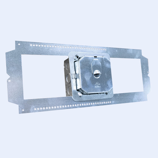 Box Mounting Bracket Install Plaster Ring