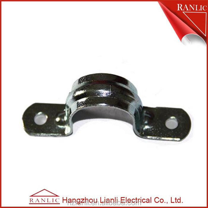 UL Listed IMC / Rgd Conduit Two Hole Strap Pipe Clamp