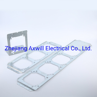Electrical Steel Conduit Box Support 3 and 4 Devices Bracket