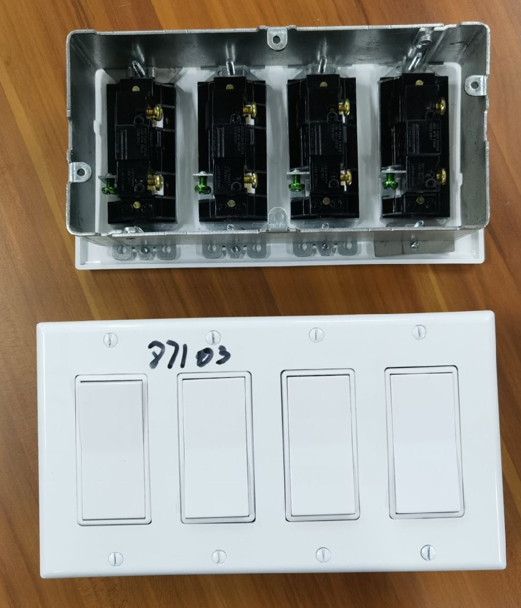 Open Box Mounting Bracket Wall Stud